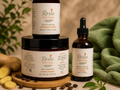Trío Capilar pre-lavado de Café y Romero – Coffee & Rosemary Pre-Wash Hair Trio
