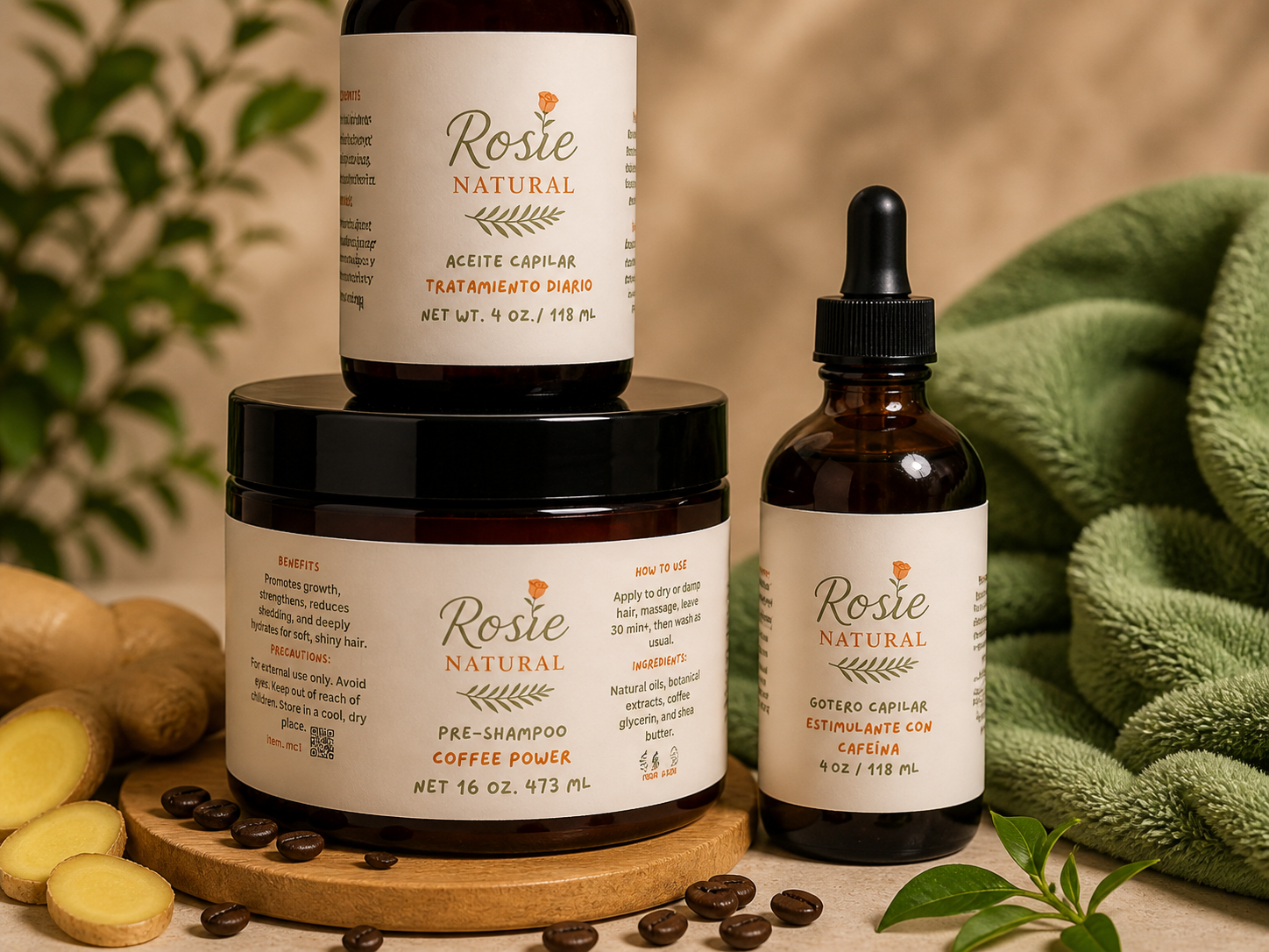 Coffee Hair Care Kit - Kit Capilar de Café