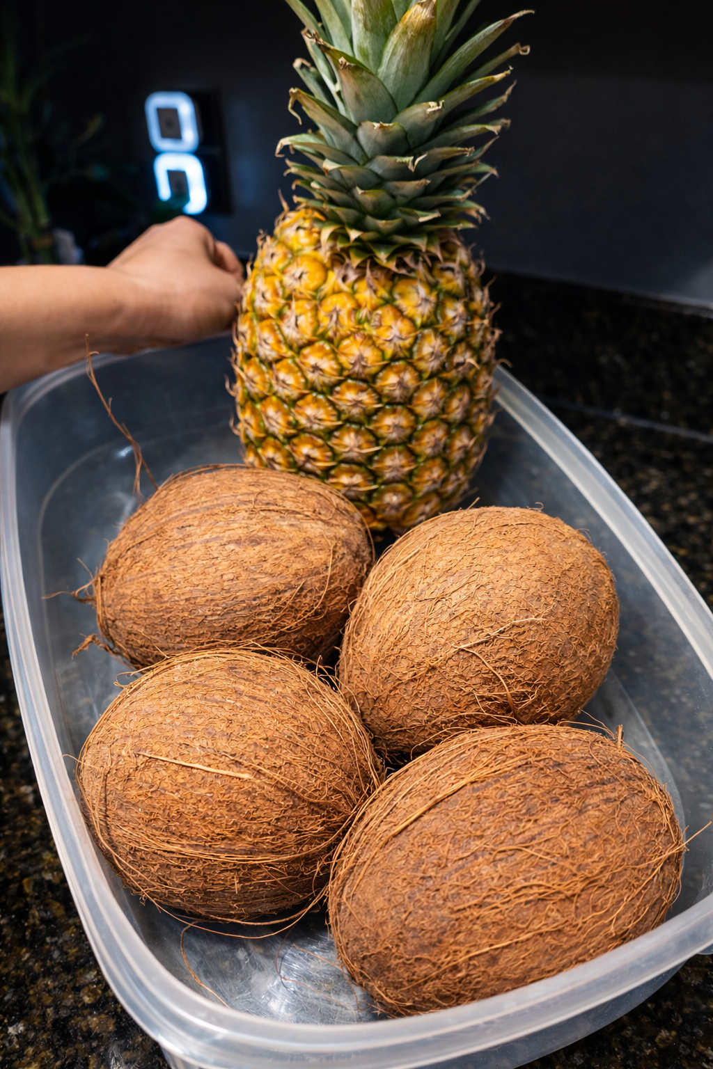 Crema de Peinar Coco & Piña – Hidratación y Nutrición - Coconut & Pineapple Leave-In Cream 🥥🍍