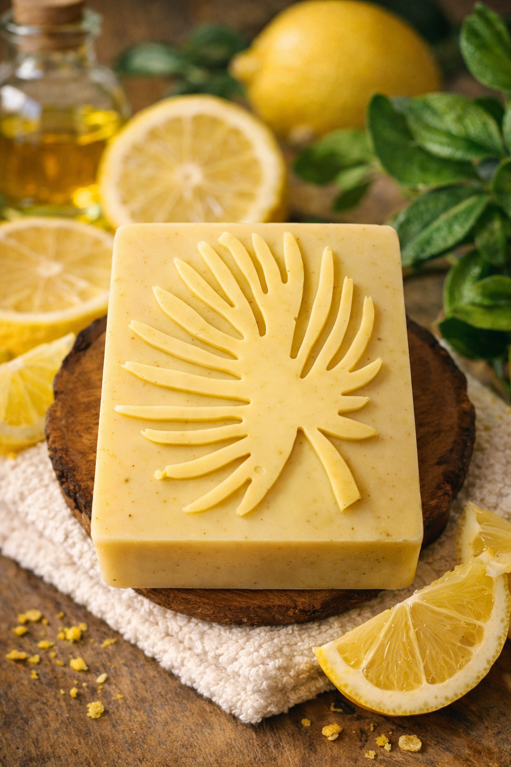 Lemon soap