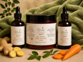 Carrot & Ginger Hair Care Kit - Kit Capilar de Zanahoria y Jengibre