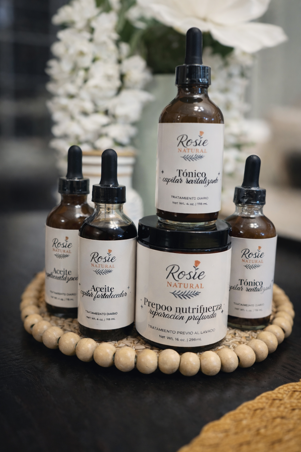 Coffee Growth & Repair Kit – Pre-Poo + Tonic + Strengthening Oil