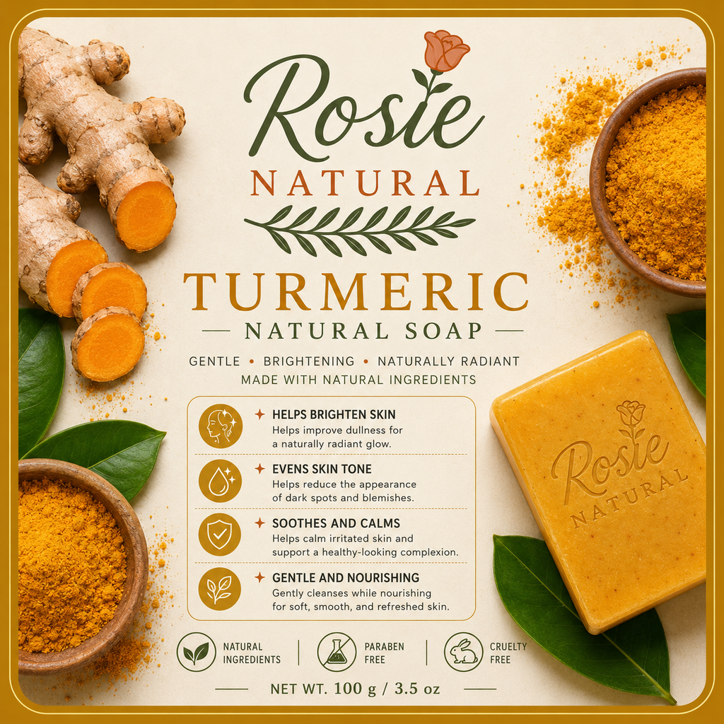 Turmeric Soap - jabón de cúrcuma