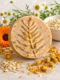 Chamomile, Calendula & Oatmeal Soap - Jabón de Manzanilla, Caléndula y Avena
