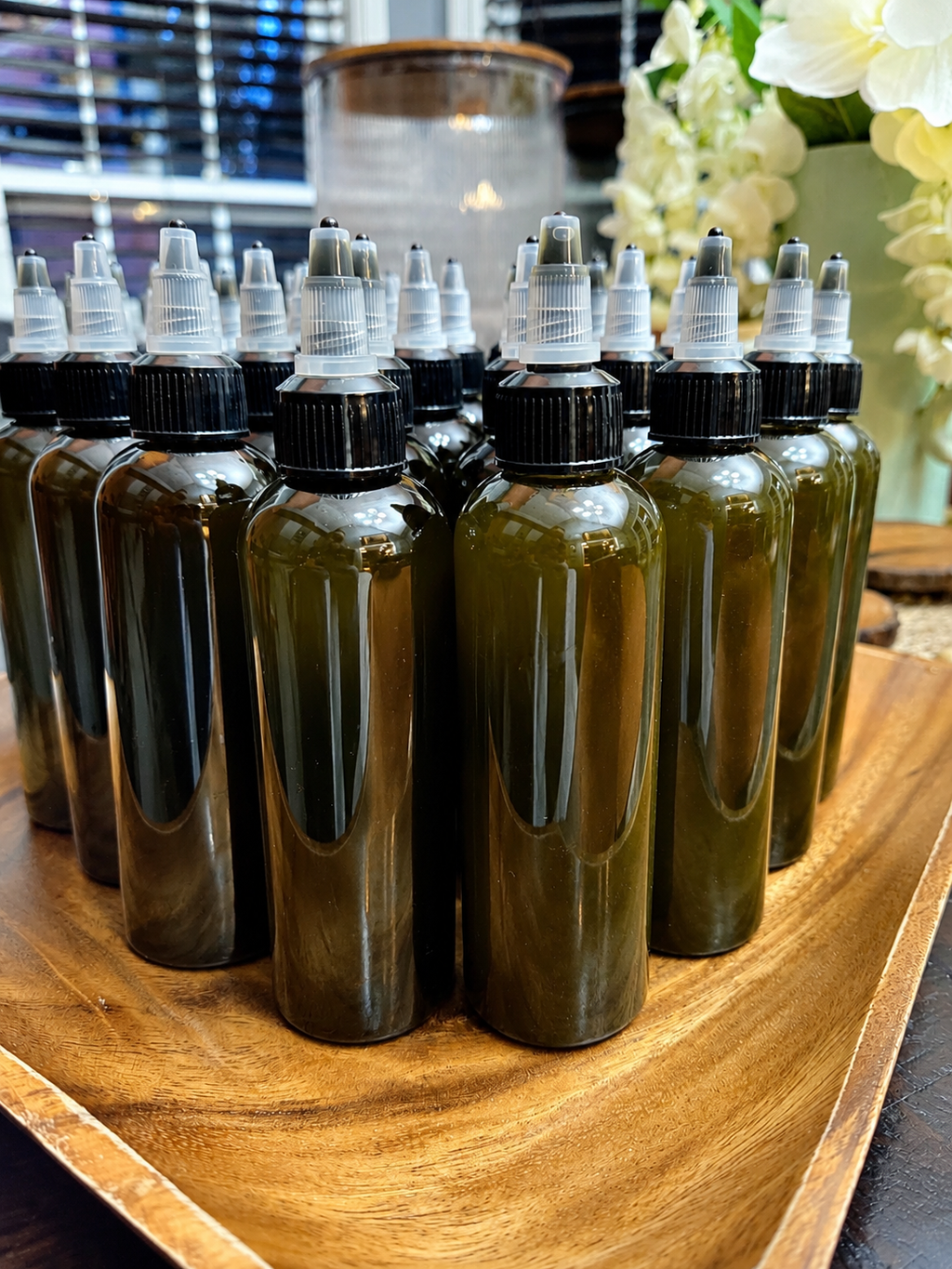 Kit Capilar de Aceite Macerado de Romero y Gotero de Cafeína y Especias - Rosemary Infused Oil & Caffeine + Spice Hair Dropper Kit