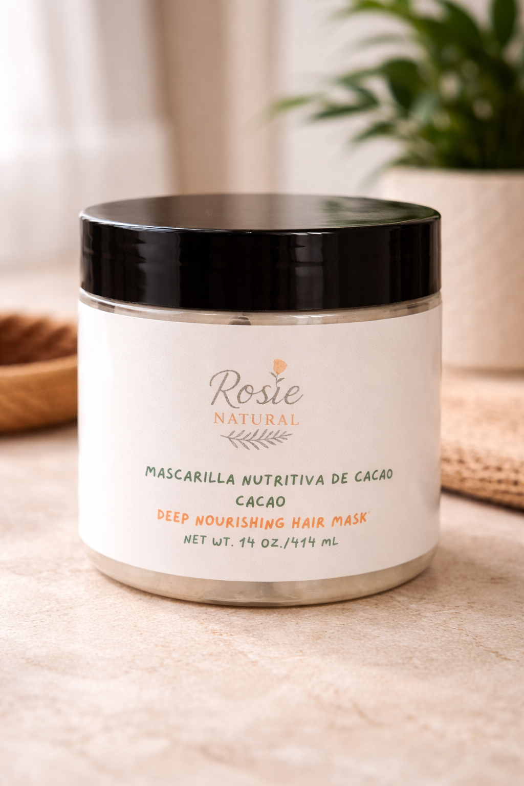 Mascarilla Nutritiva de Cacao - Cacao Nourishing Hair Mask